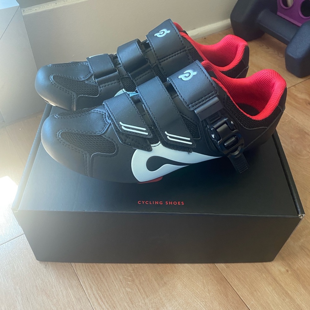 Peloton bike cycle shoes size 39 lightly used
